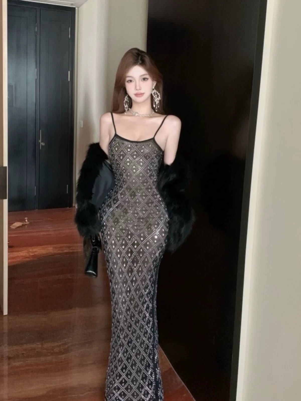 Riley embellished dress FBC442 images